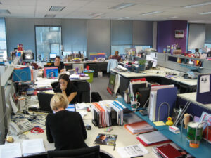 Open floor plans — synonymous with hip, disruptive startups — can be terrible for morale and productivity. Promote a healthy office space using these tips.